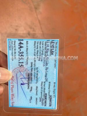 Xe Toyota Prado VX 2.7L 2018