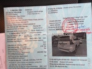 Xe Toyota Prado VX 2.7L 2020